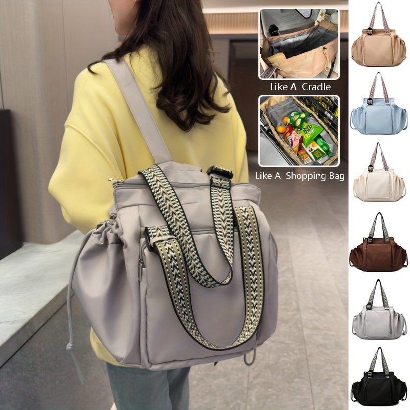 Ins Backpack Fashion Multifunctional Large Capacity Shopping Shoulder Bags Women Waterproof Travel Handbag